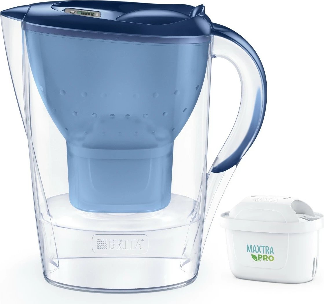Ibrik filtri për ujë Brita Marella Maxtra PRO Pure Performance 2.4L, Blu