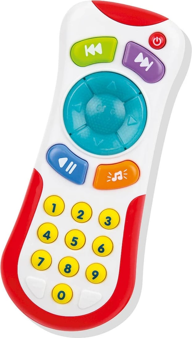 Lodër edukative Smily Play Pilot TV, me butona muzikorë, shumëngjyrëshe
