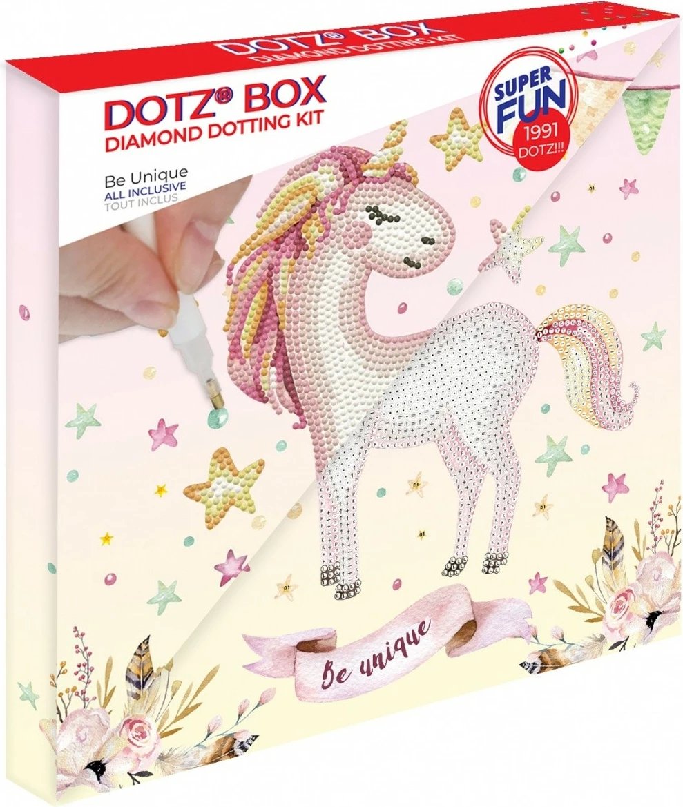 Set mozaiku Diamond Dotz Dante Be Unique, 28x28cm, shumëngjyrësh