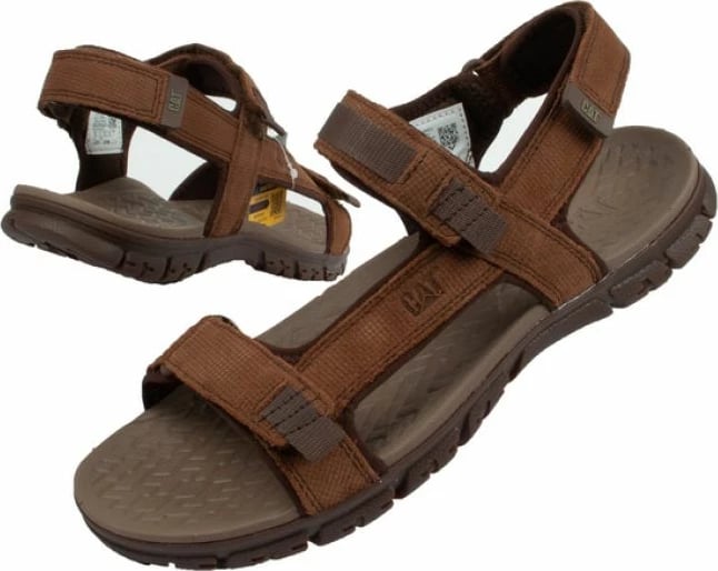 Sandale për meshkuj Caterpillar, ngjyrë kafe