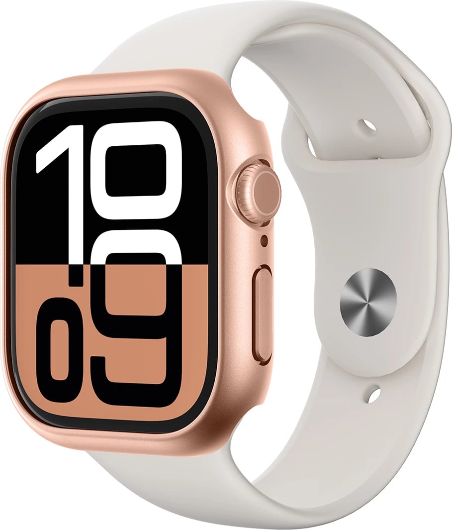 Mbështjellës AmazingThing Minimal për Apple Watch 46mm, rozë e artë