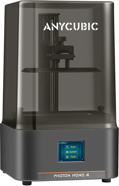 Printer 3D Anycubic Photon Mono 4, LCD, 10K, Hapësirë pune 153.4x87x165 mm, E zezë
