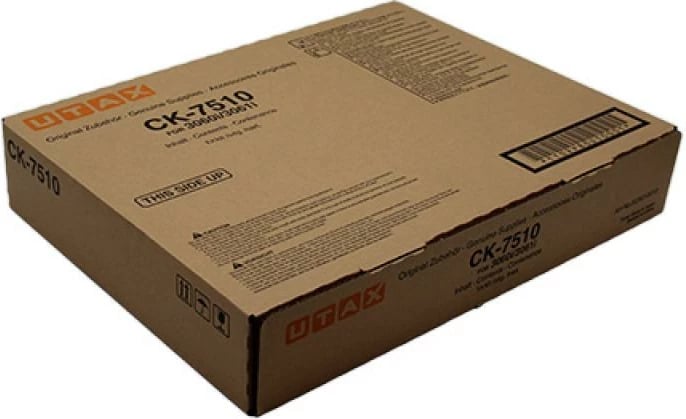 Toner Utax CK-7510, njësi toner origjinale, rendiment 9,750–23,700 faqe, e zezë, P/N 623010010 1T02P80UT0