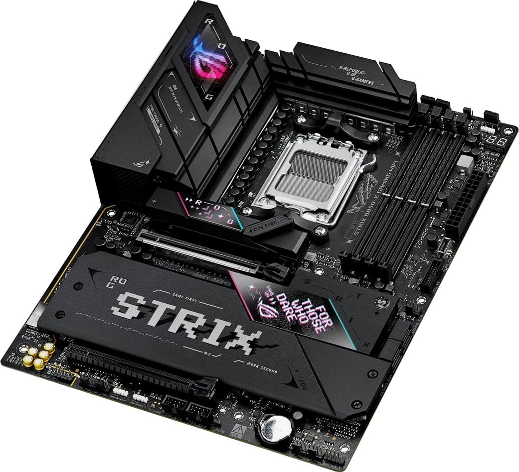 Pllakë amë ASUS ROG STRIX B850-E GAMING WIFI, Socket AM5, ATX, E zezë