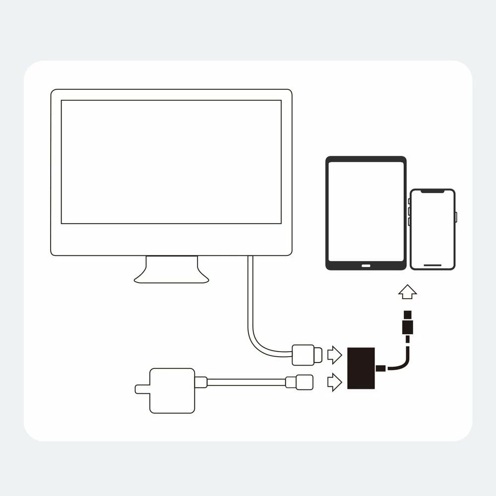 Adapter Joyroom S-H141, Lightning në HDMI 1080p 60Hz, i bardhë