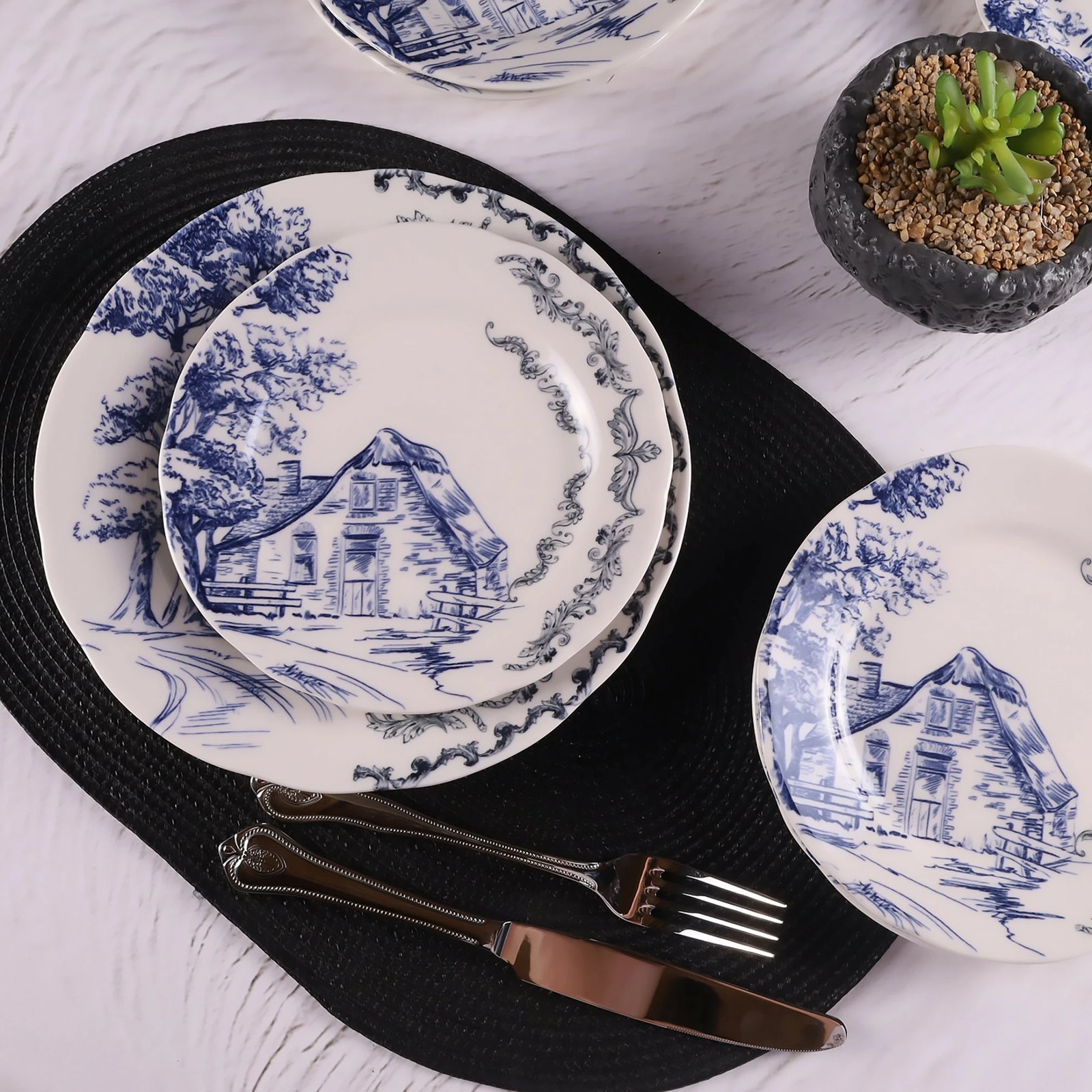 Set pjatash (7 copë), Hermia Concept, KAR7PPT1079