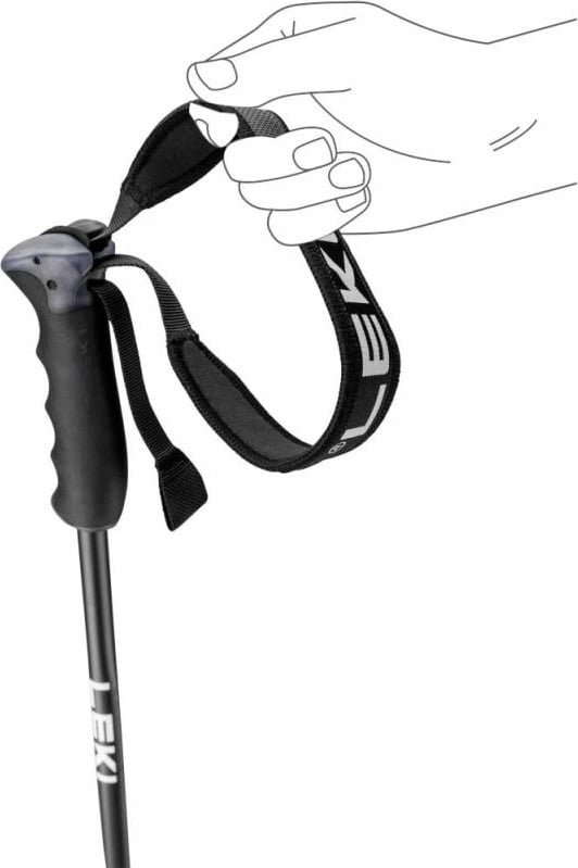 Shkopinj për ecje Yakimasport, unisex, portokalli Shkopinj për ecje Yakimasport, unisex, portokalli