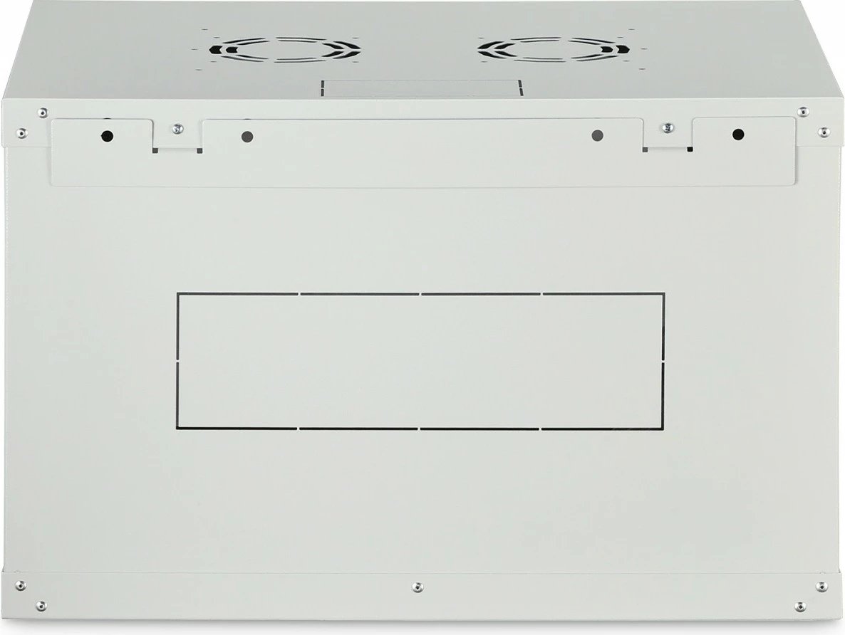 Kabinet rrjeti muror 19" 7U, Digitus DN-37100, derë me xham, 60 kg, IP20, i pa-montuar, gri