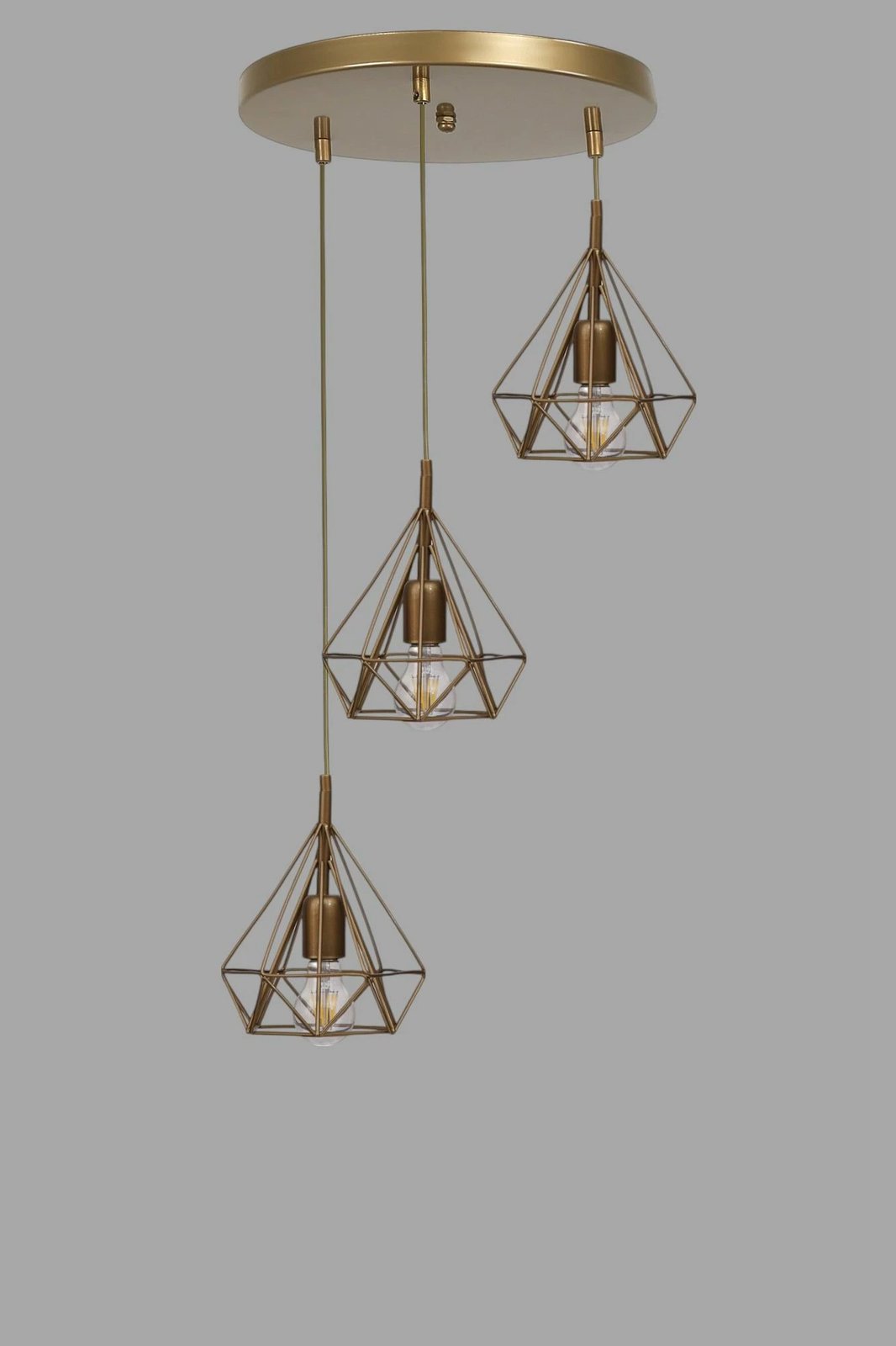 Llambë tavani Opviq, ngjyrë ari, 9047-3