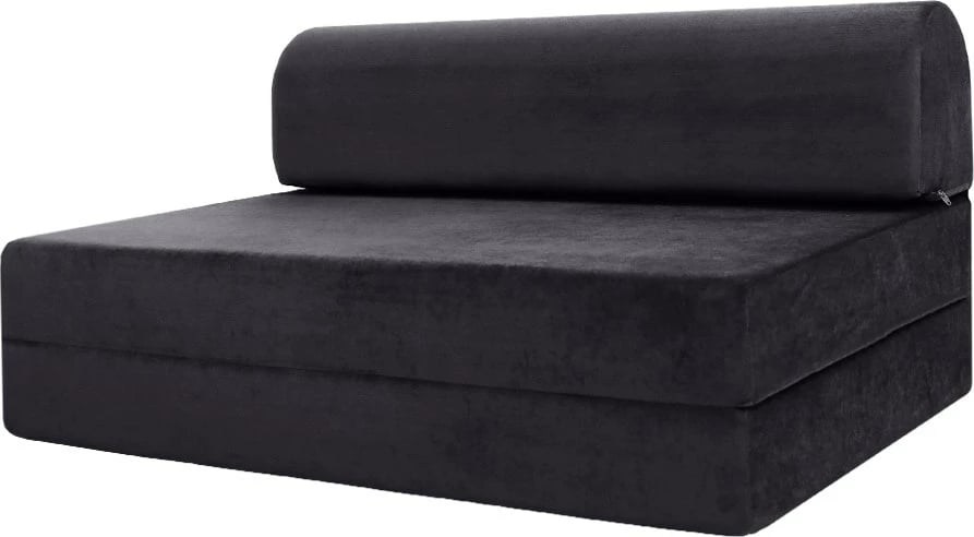 Divan-krevat 2 vendësh, Atelier del Sofa, Magic, kadife antracit