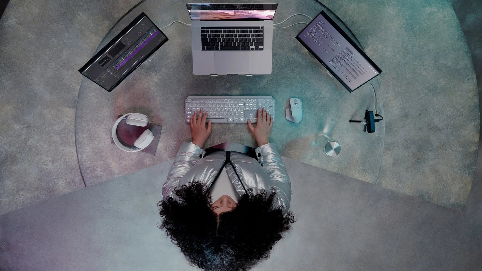 Tastierë Logitech Master MX Keys S, wireless, full-size, gri