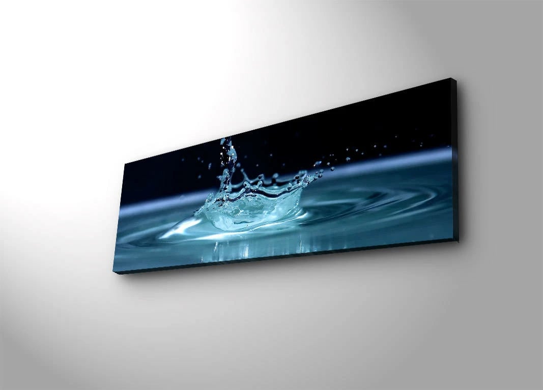 Pikturë dekorative me drita LED, shumëngjyrëshe, Wallity 3090DACT-41, 30x90cm