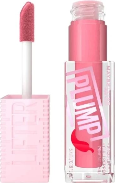 Buzëkuq i lëngshëm Maybelline Maxi Lip + Chilli Pepper  Blush Blaze, 001
