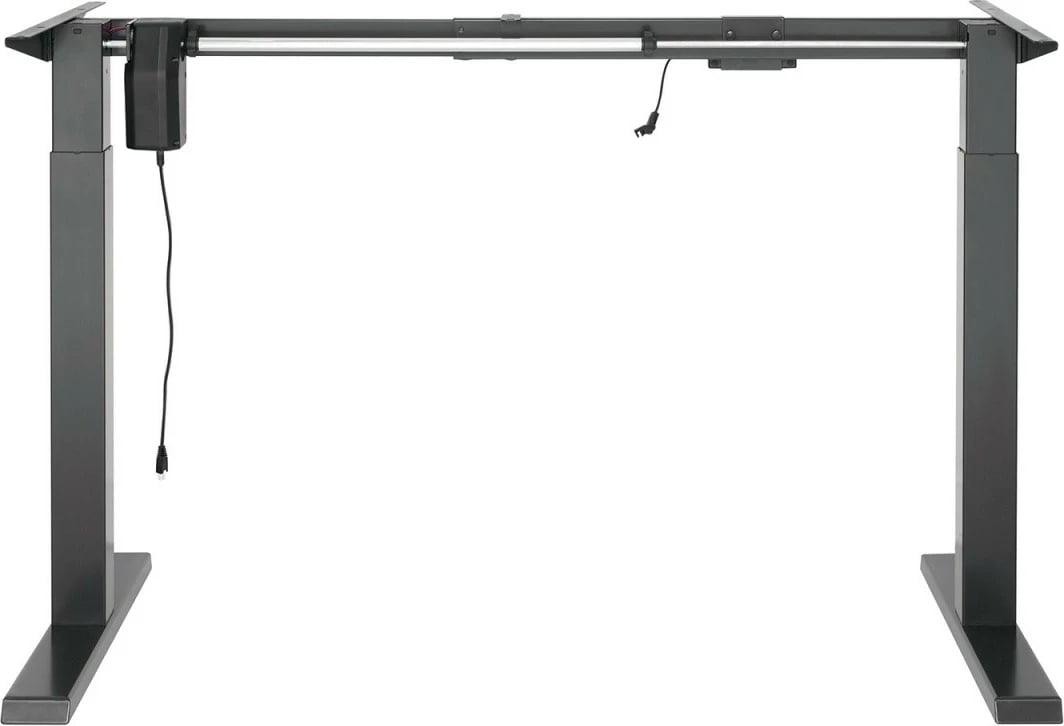 Kornizë tavoline me rregullim elektrik të lartësisë, Maclean Ergo Office ER-433, rregullim 73–123 cm, gjerësi 84–130 cm, gri