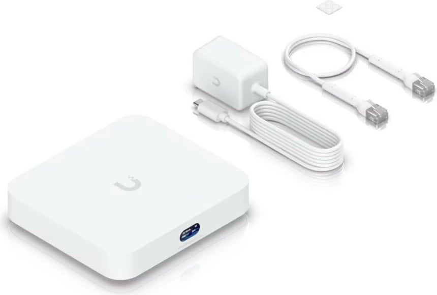 Router UBIQUITI Cloud Gateway Ultra UCG-Ultra, 3 GB RAM, i bardhë