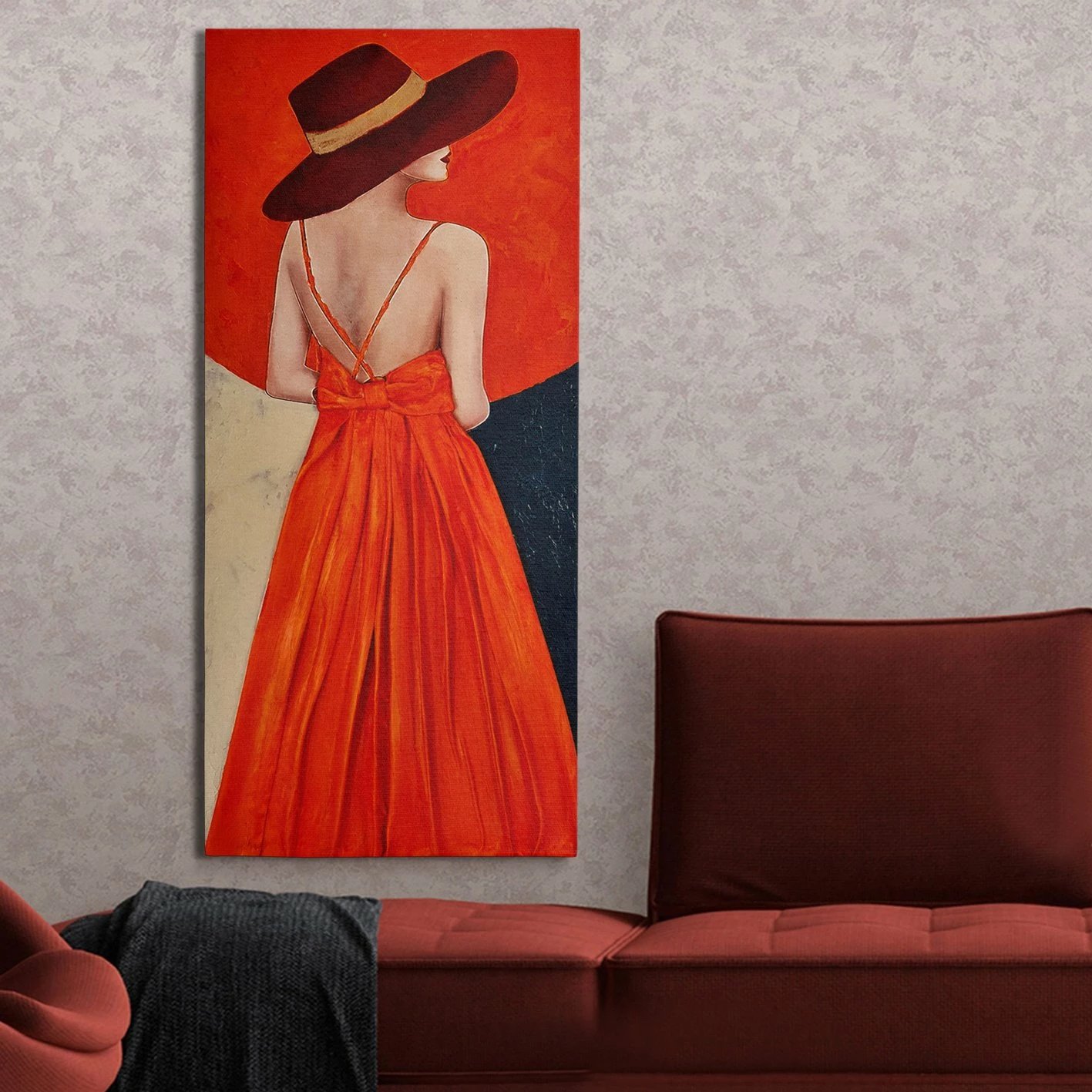 Pikturë dekorative me vaj, Wallity, shumëngjyrëshe, OPL2002214282 - 40100