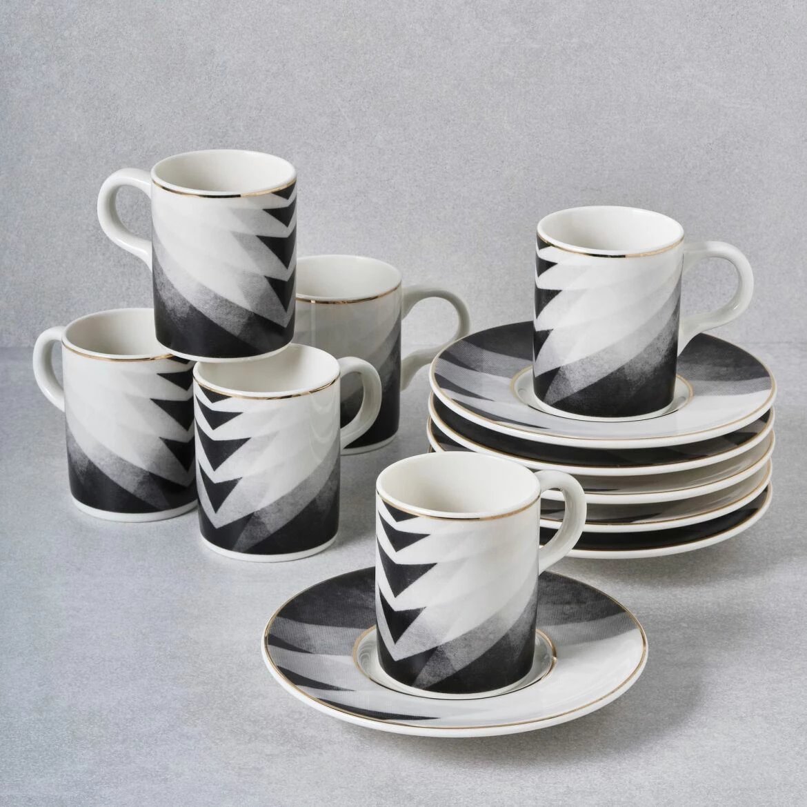 Set filxhanash kafeje (12 copë), Hermia Concept, GBSATN12KT9305599
