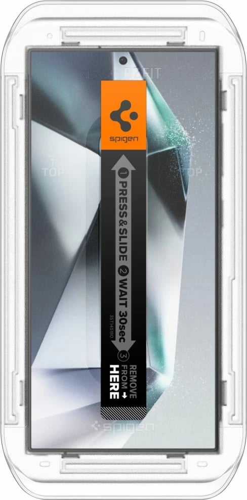 Mbrojtës ekrani Spigen Glas.tR EZ Fit Privacy për Samsung Galaxy S24 Ultra, 2 copë