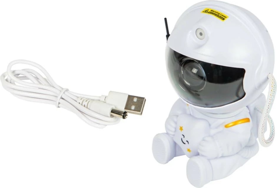 Llambë nate LED BLOW Astronaut Projector, e bardhë, me telekomandë