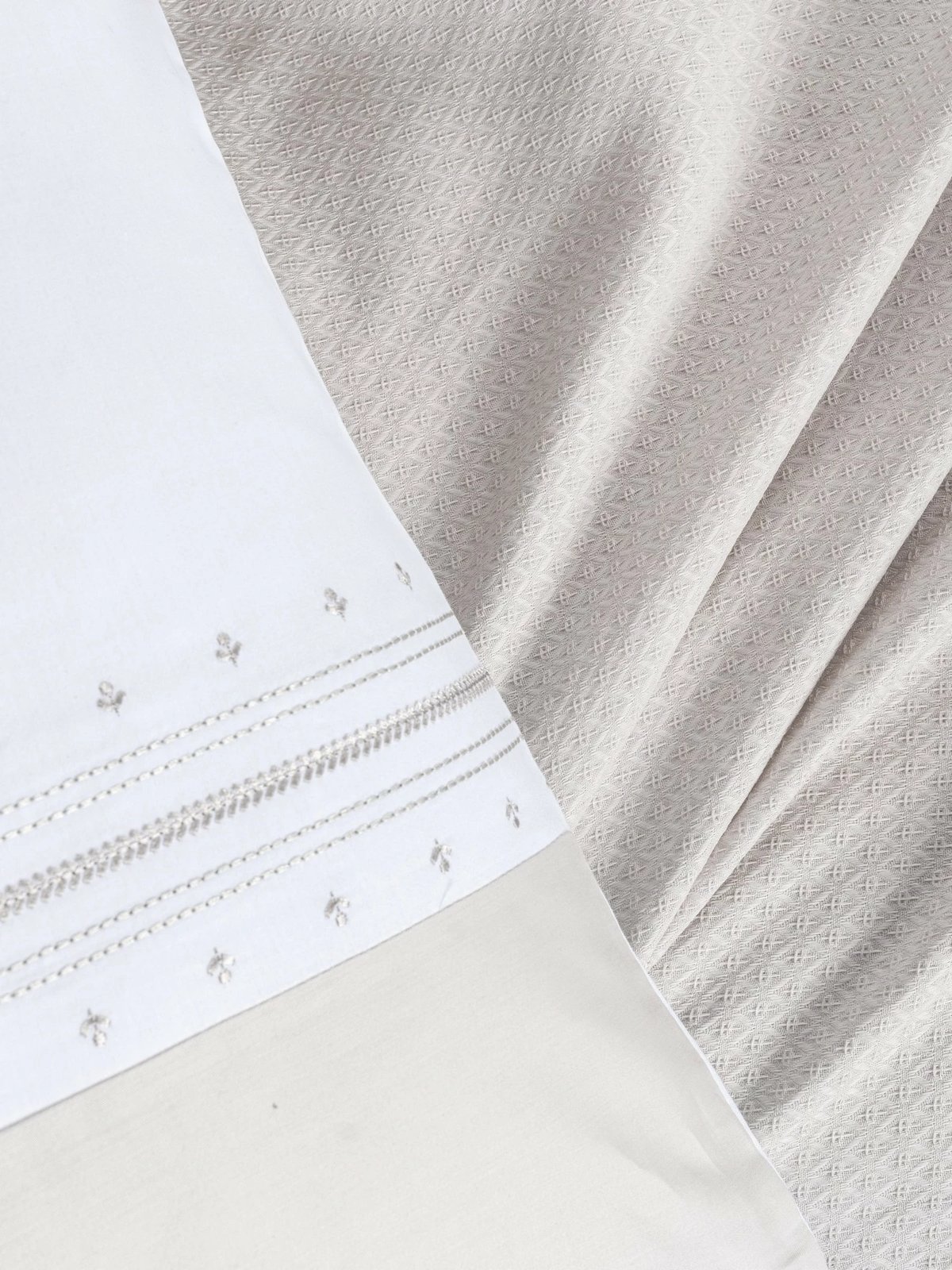 Set piké dopio, ngjyrë guri, L'essentiel