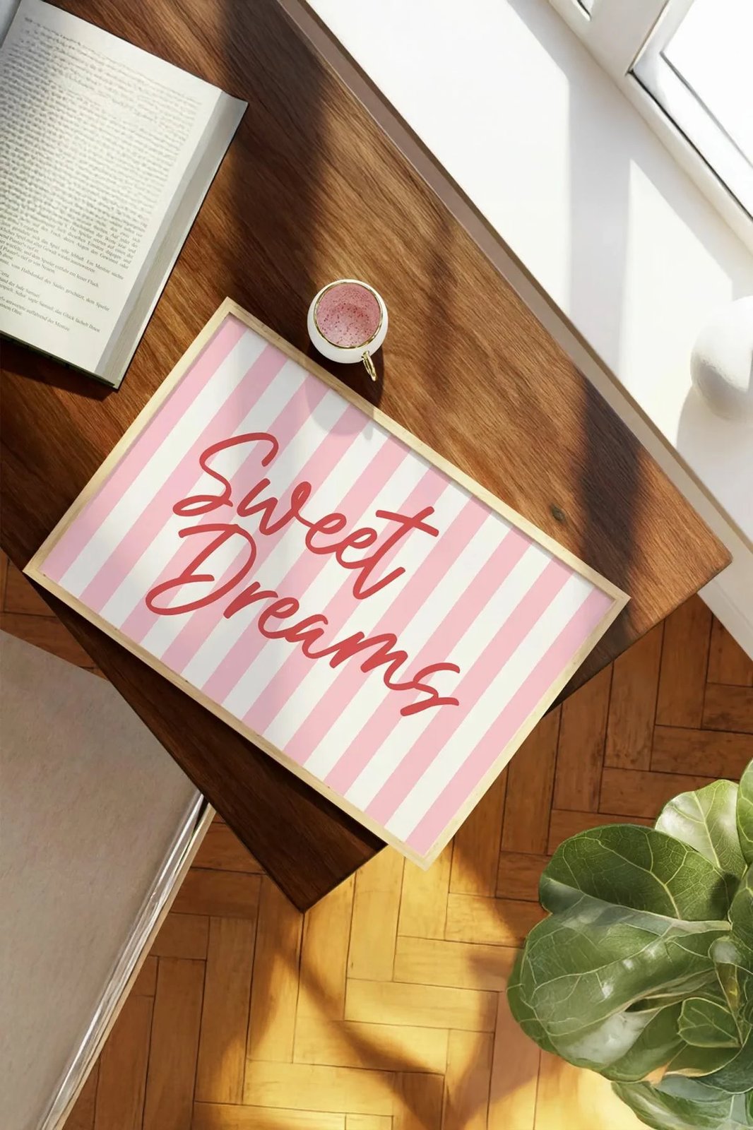 Pikturë dekorative me kornizë, shumëngjyrëshe, 50x70cm