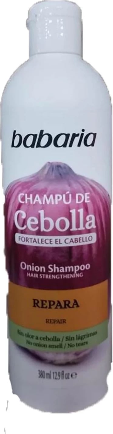 Shampon për flokë Babaria Champu Cebolla Repair unisex 380ml