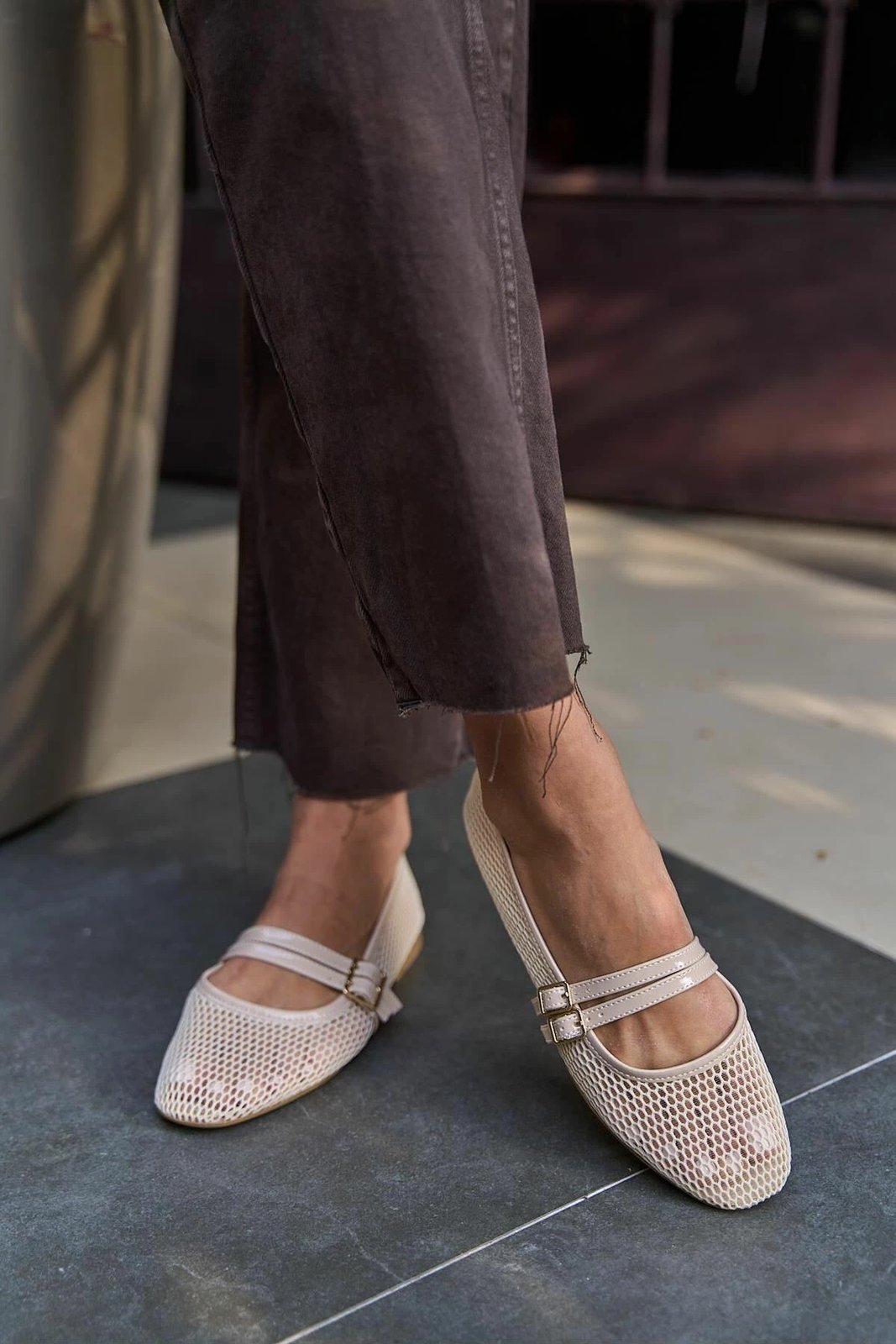 Balerina për gra, Babette Jumeon, MK1340025YR20-001, bezhë