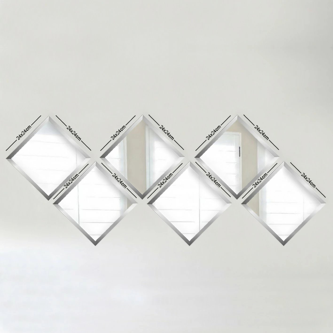 Set pasqyrash (6 copë), Wallity, SETAYNA_026