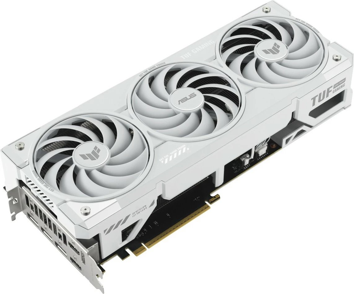 Kartë grafike Asus TUF Gaming GeForce RTX 5070 Ti OC 16GB GDDR7 256-bit PCIe 5.0 3xDP/2xHDMI, e bardhë