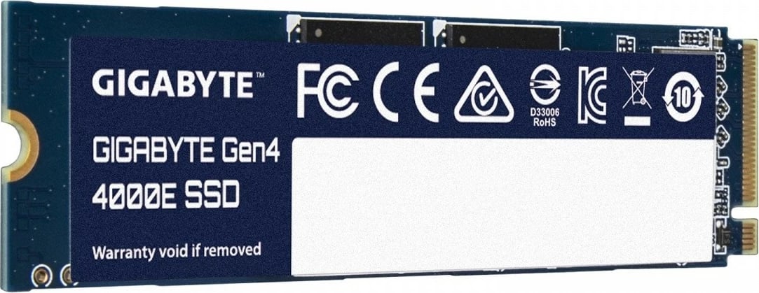 SSD NVMe, Gigabyte 4000E G440E250G, 250GB, M.2 2280, PCIe 4.0 Gen4, 3500/1800MB/s