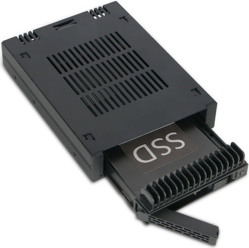 Kuti HDD/SSD IC Intracom Icy Dock MB741SP-B, 2.5", SAS-3/SATA III, Hot-swap, e zezë