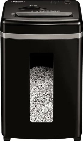 Shredder Fellowes Powershred 450M, micro-cut, 22L, 9 fletë, e zezë Shredder Fellowes Powershred 450M, micro-cut, 22L, 9 fletë, e zezë