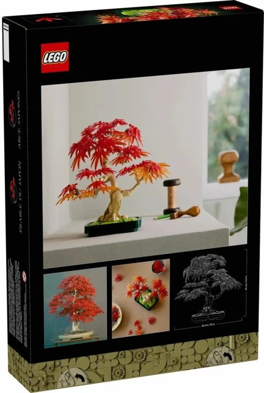 Set LEGO botanicals, Japanese Maple Bonsai