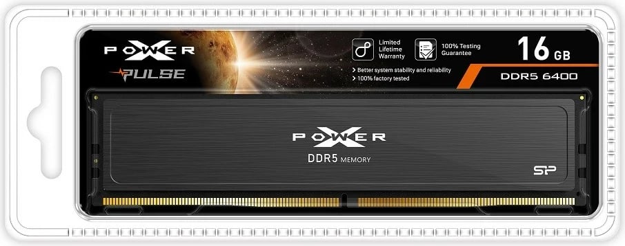 RAM Memorje Silicon Power DDR5 XPOWER Pulse 16GB, 6400 MHz, CL32, E zezë
