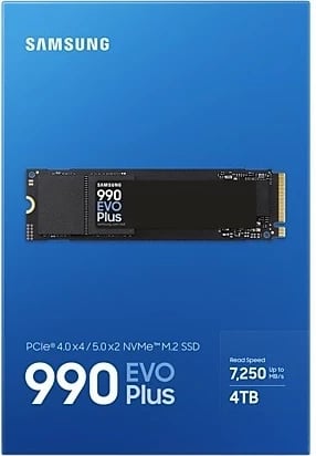 SSD Samsung 990 EVO Plus, 4TB, M.2 2280, PCI-Express, i zi