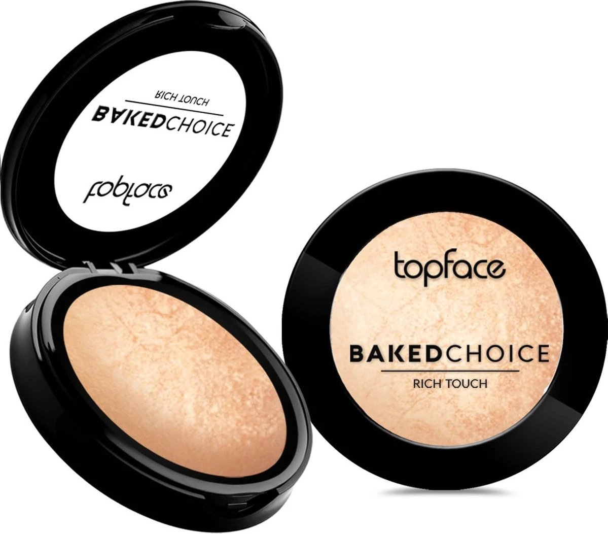 Highlighter i pjekur Topface Baked Choice Rich Touch 102 për femra, 6g