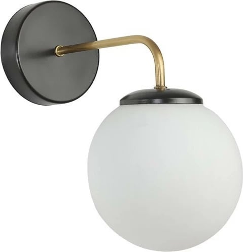 Llambë muri Opviq, 8794-6, ngjyrë e zezë, fume, ari Llambë muri Opviq, 8794-6, ngjyrë e zezë, fume, ari