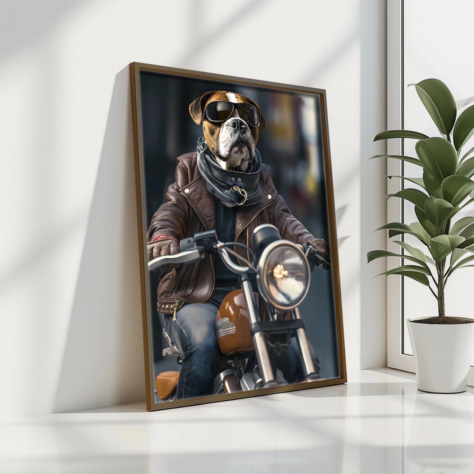 Pikturë dekorative me kornizë, MDF, Wallity, GE052-L