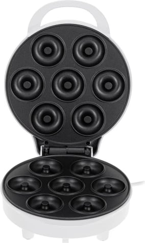 Aparat donutash Adler AD 3075, 7 donutë, diametër 5 cm, 1000W, e bardhë