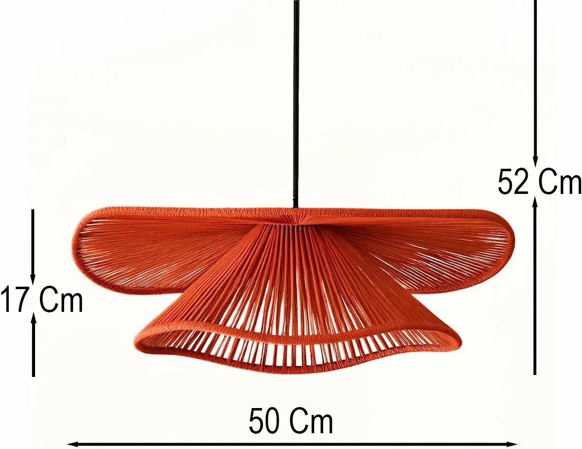 Llambë tavani Opviq, BK147, e kuqe dhe e zezë