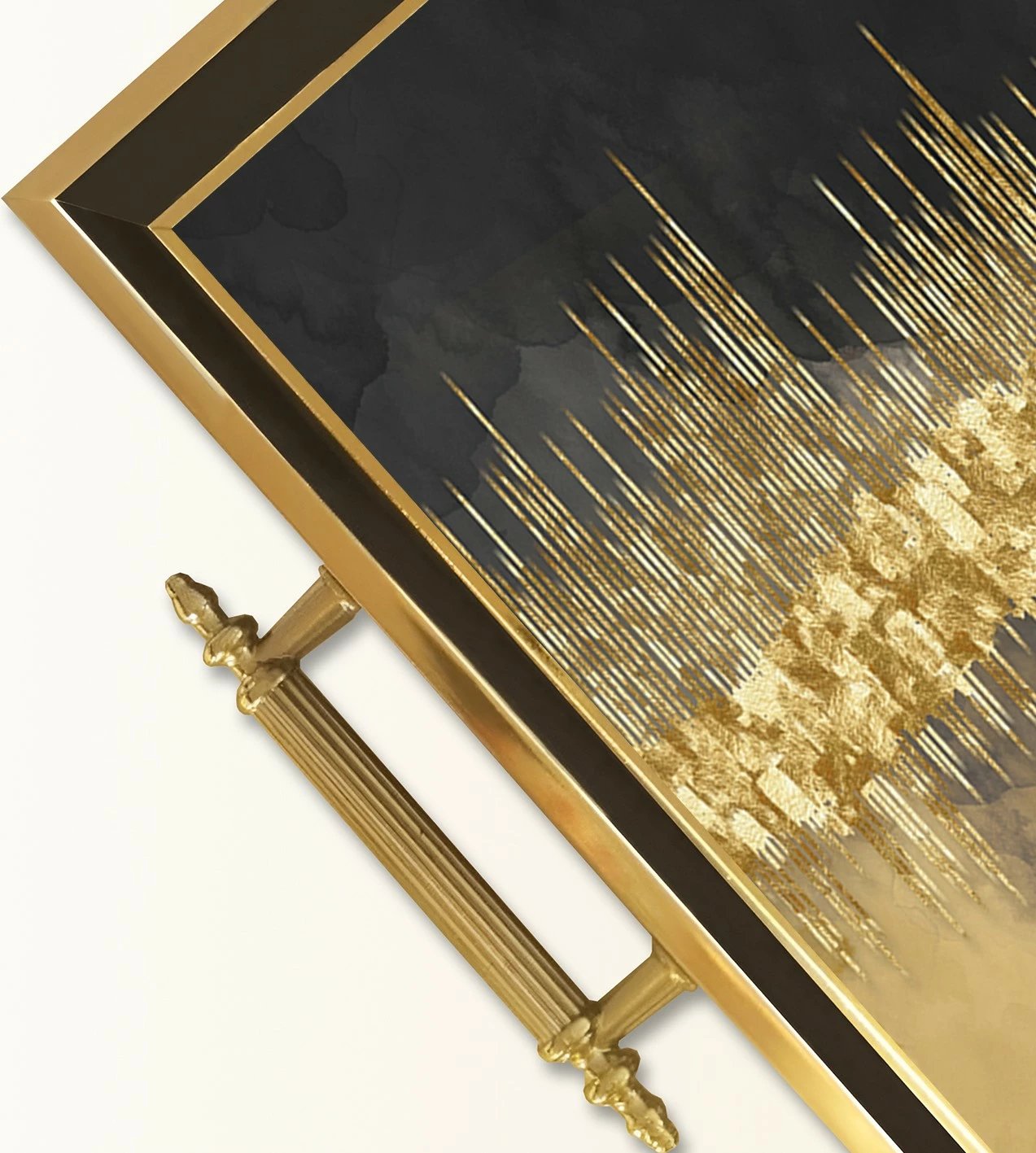 Tabaka dekorative prej qelqi, dizajn Aberto, TPA9828, shumëngjyrëshe Tabaka dekorative prej qelqi, dizajn Aberto, TPA9828, shumëngjyrëshe