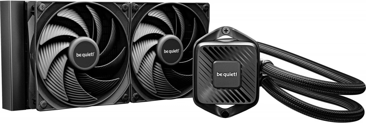 Ftohës uji për procesor be quiet! Pure Loop 3, 240mm, 2 ventilatorë, i zi