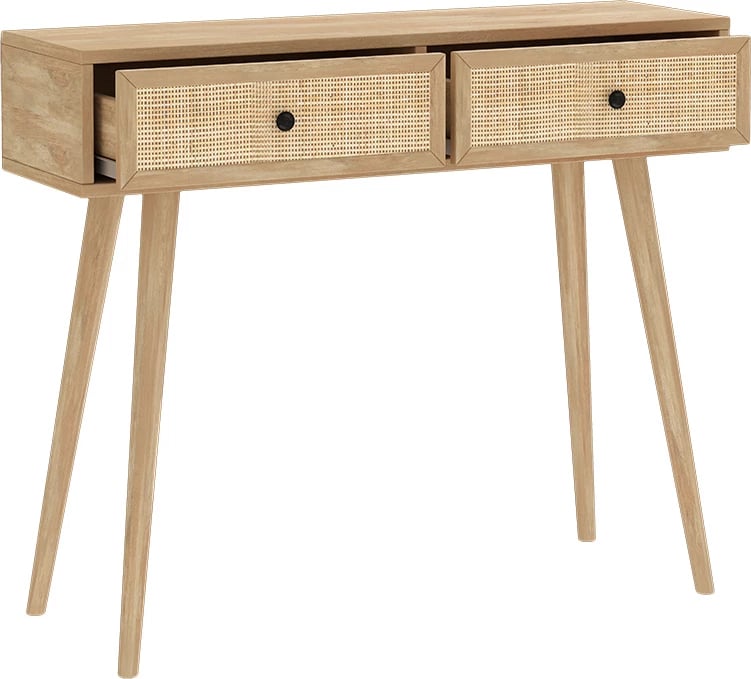 Konsolë Oslo, ngjyrë sonoma, 100x29x81cm