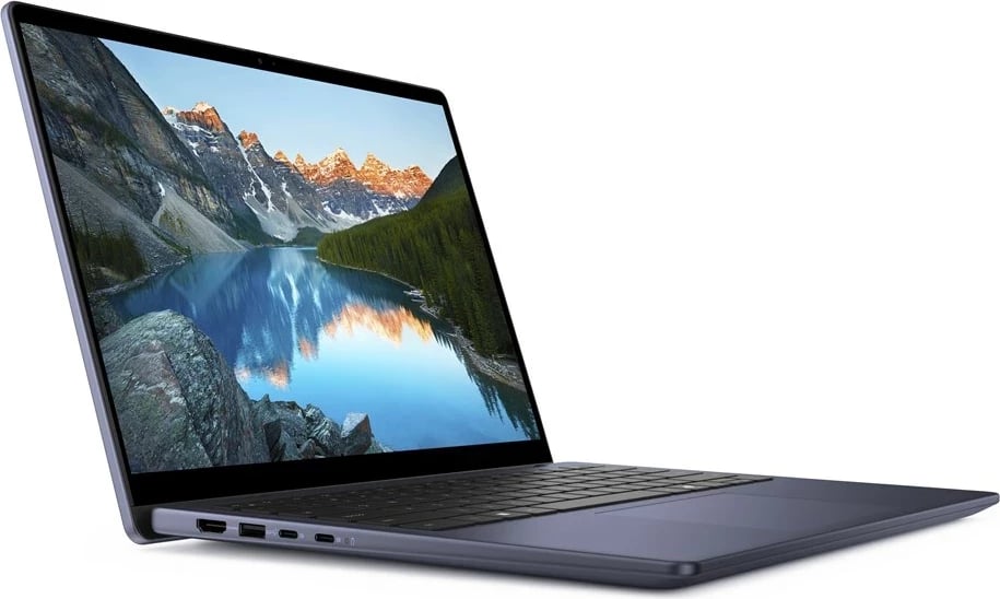 Laptop Dell Inspiron 7445 2-n-1, AMD Ryzen 5 8640HS, 14", 16 GB RAM, 512 GB SSD, Blu