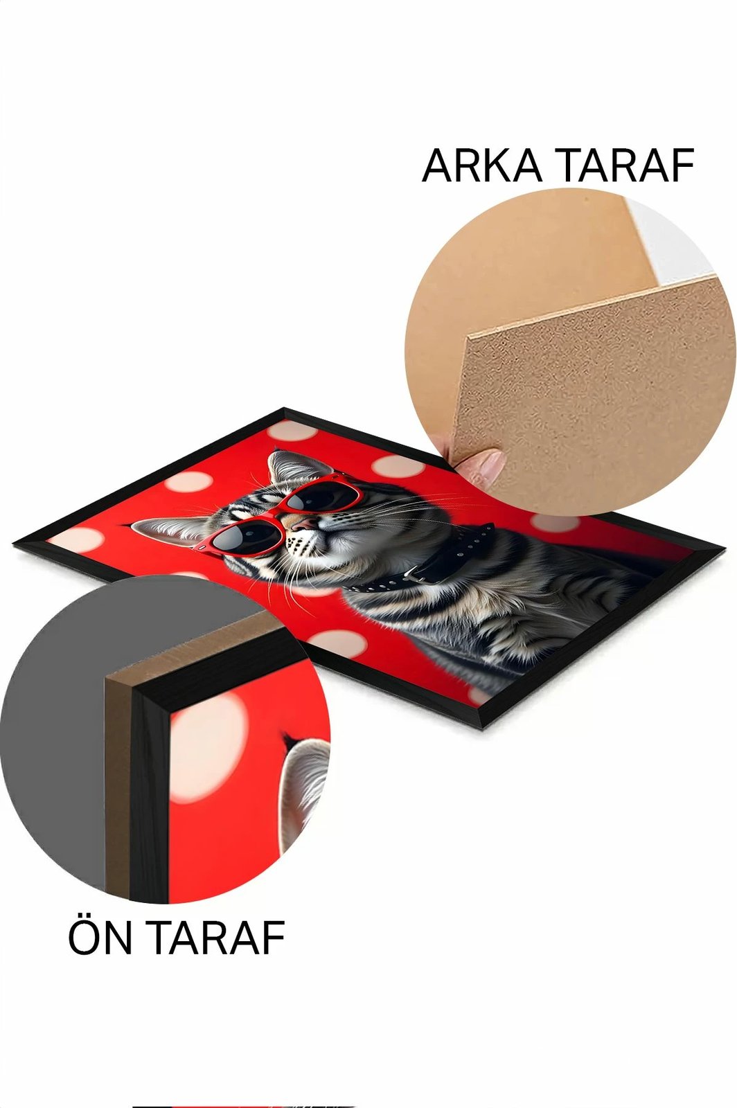 Pikturë dekorative, shumëngjyrëshe, Arthynmodel2030-8, 20x30cm