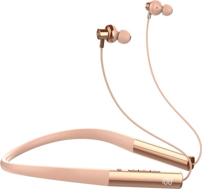 Kufje wireless neckband LDNIO N01, rose gold