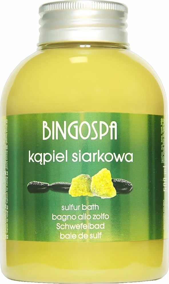 Banjë me sulfur BingoSpa Sulfur Bath 500ml Banjë me sulfur BingoSpa Sulfur Bath 500ml