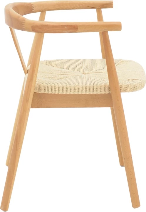 Karrige Gernine dru ahu dhe litar, ngjyrë natyrale, 56x49x73cm