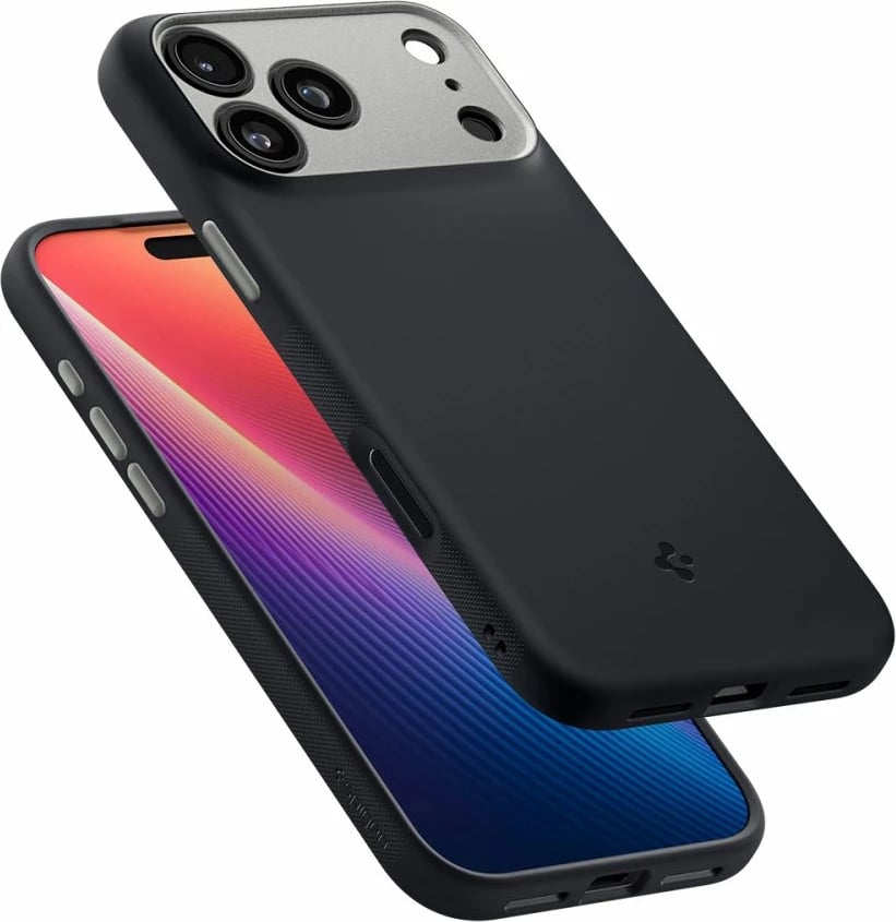 Mbështjellës Spigen Nano Pop MagSafe për iPhone 17 Pro, Zi