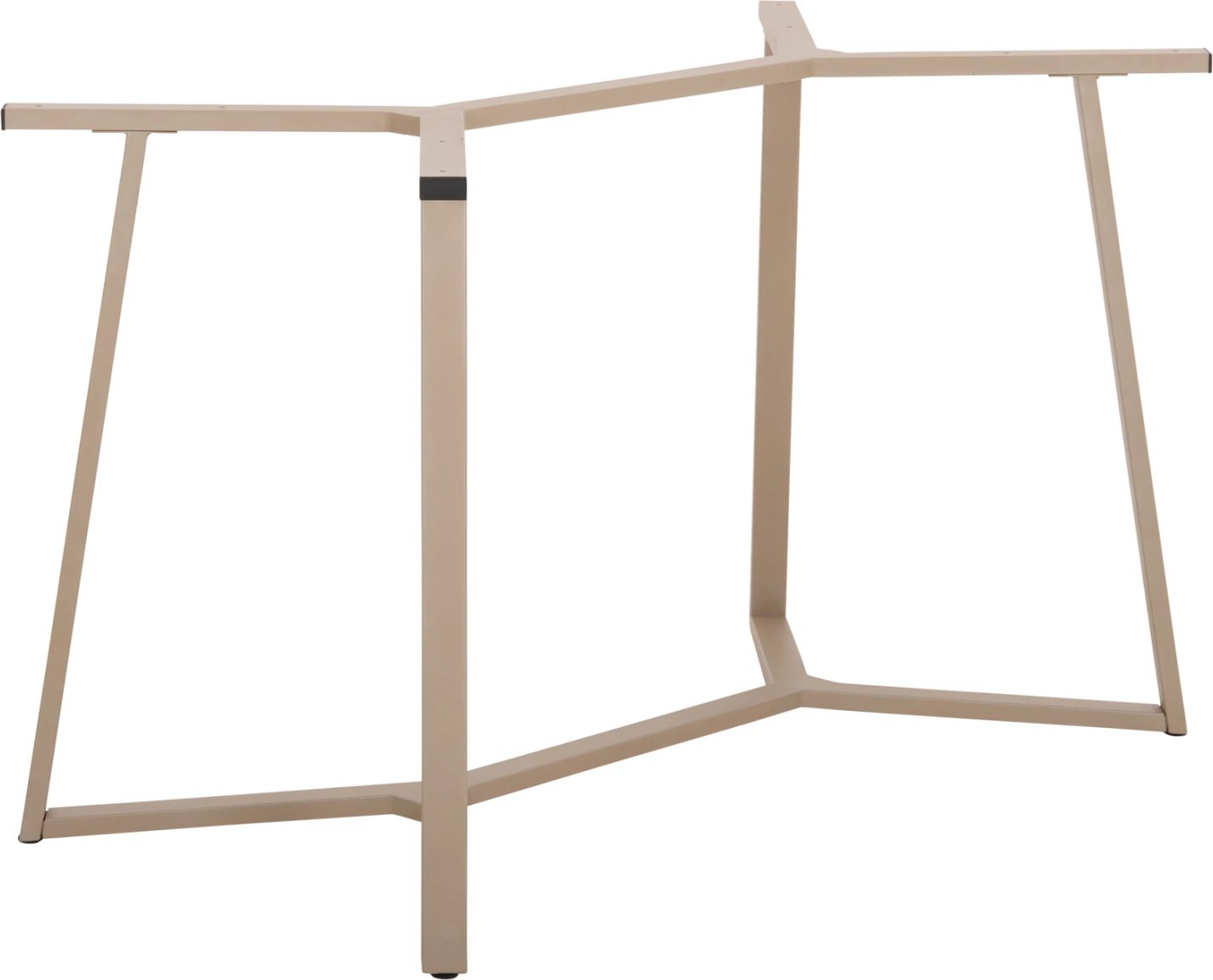 Kornizë metalike për tavolinë, ngjyrë kapuçino mat, FH471.25, 111x60x71cm